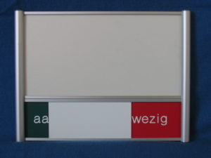 bewegwijzering informatiebord binnen