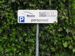 reclamebord sponsorbord parkeerbord