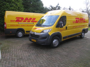 DHL - richtprijs € 350,- per bus