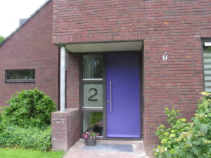 Zandstraal huisnummer - richtprijs 80,-